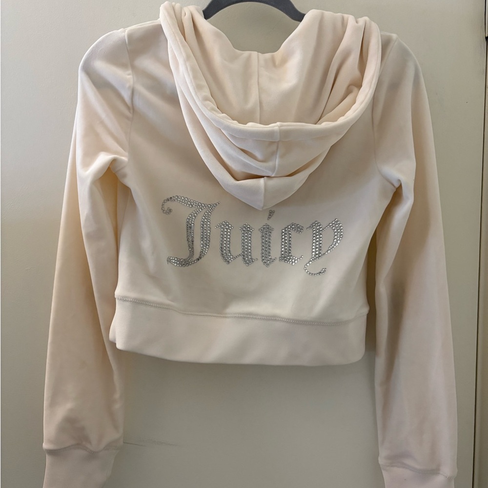 Juicy Couture Cream Hoodie